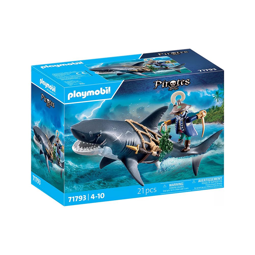Playmobil Pirates Giant Shark with Pirate