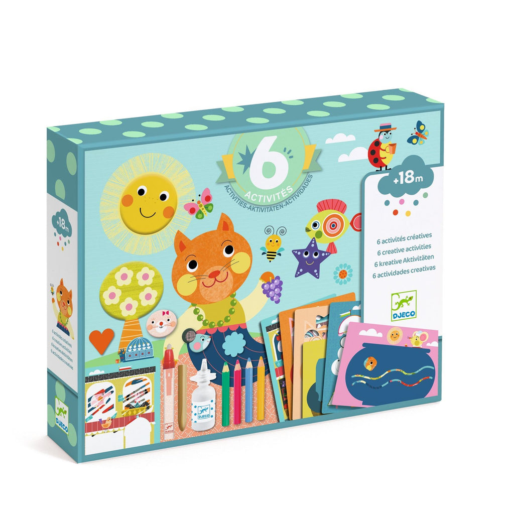 Djeco Activity Kit The Cat & His Pals
