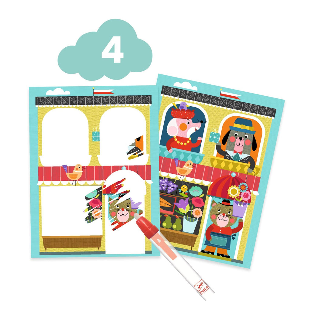 Djeco Activity Kit The Cat & His Pals
