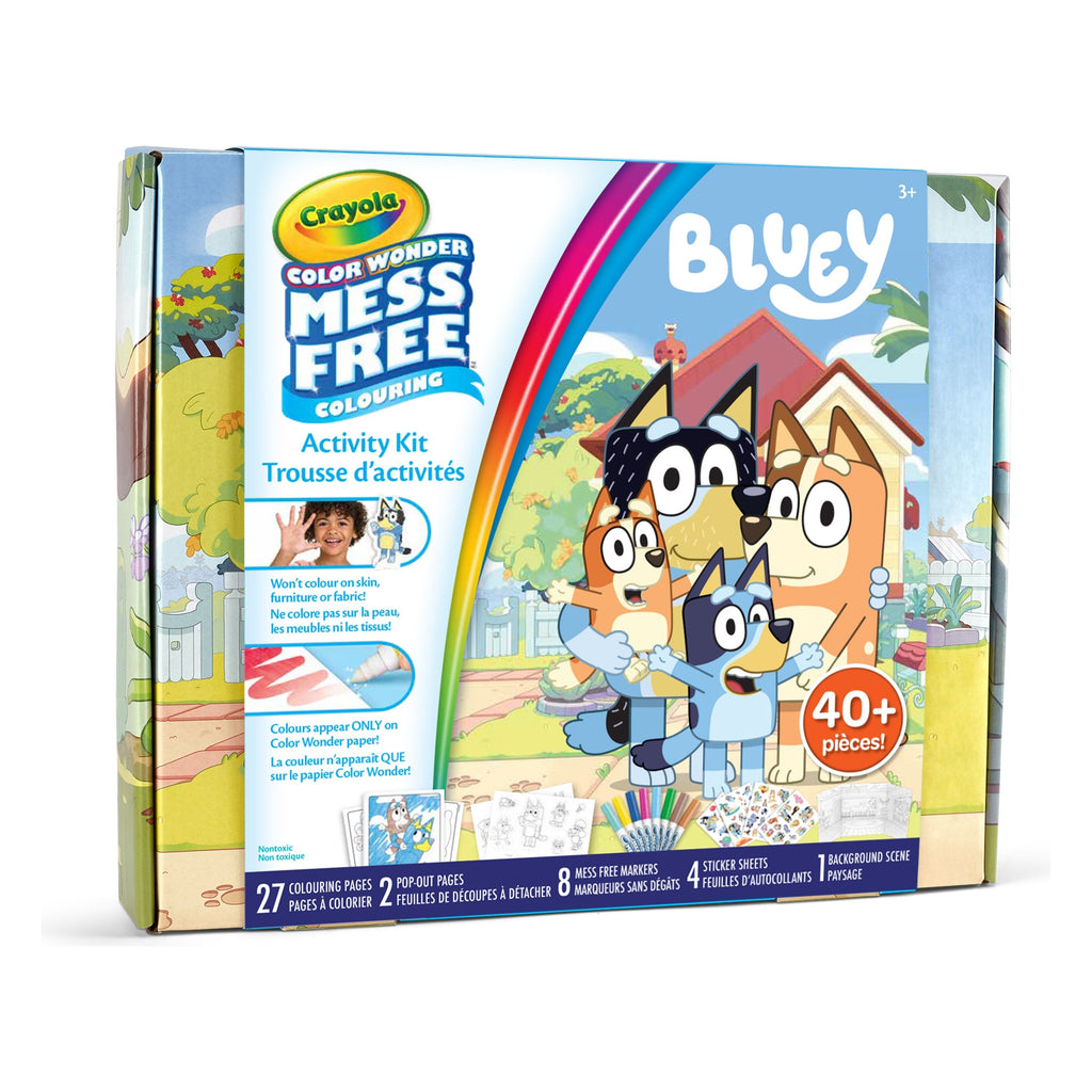Crayola Colour Wonder Activity Kit Bluey