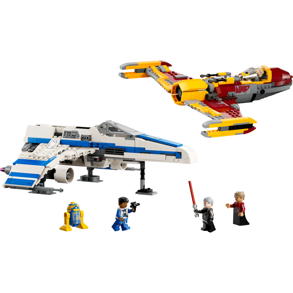 LEGO Star Wars New Republic E-Wing vs. Shin Hati's Starfighter