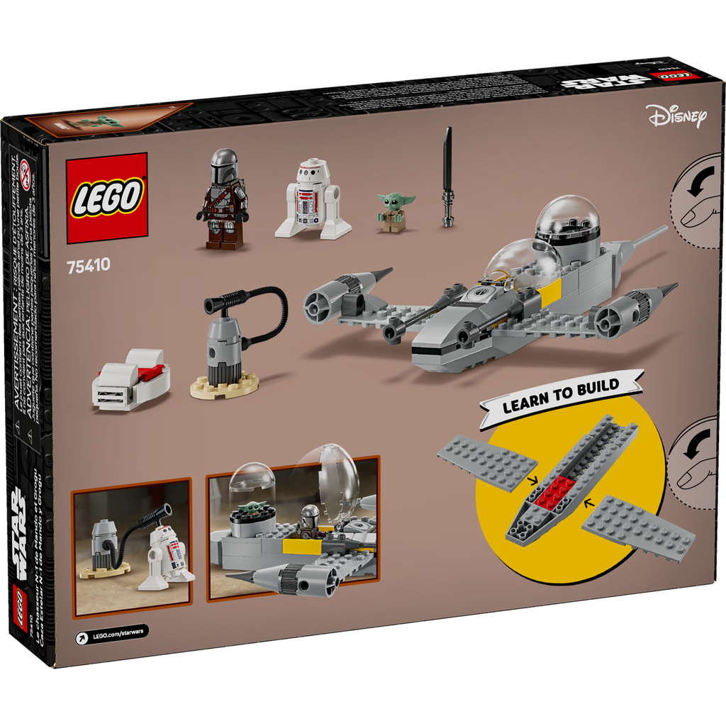 LEGO Star Wars Mando and Grogu's N-1 Starfighter