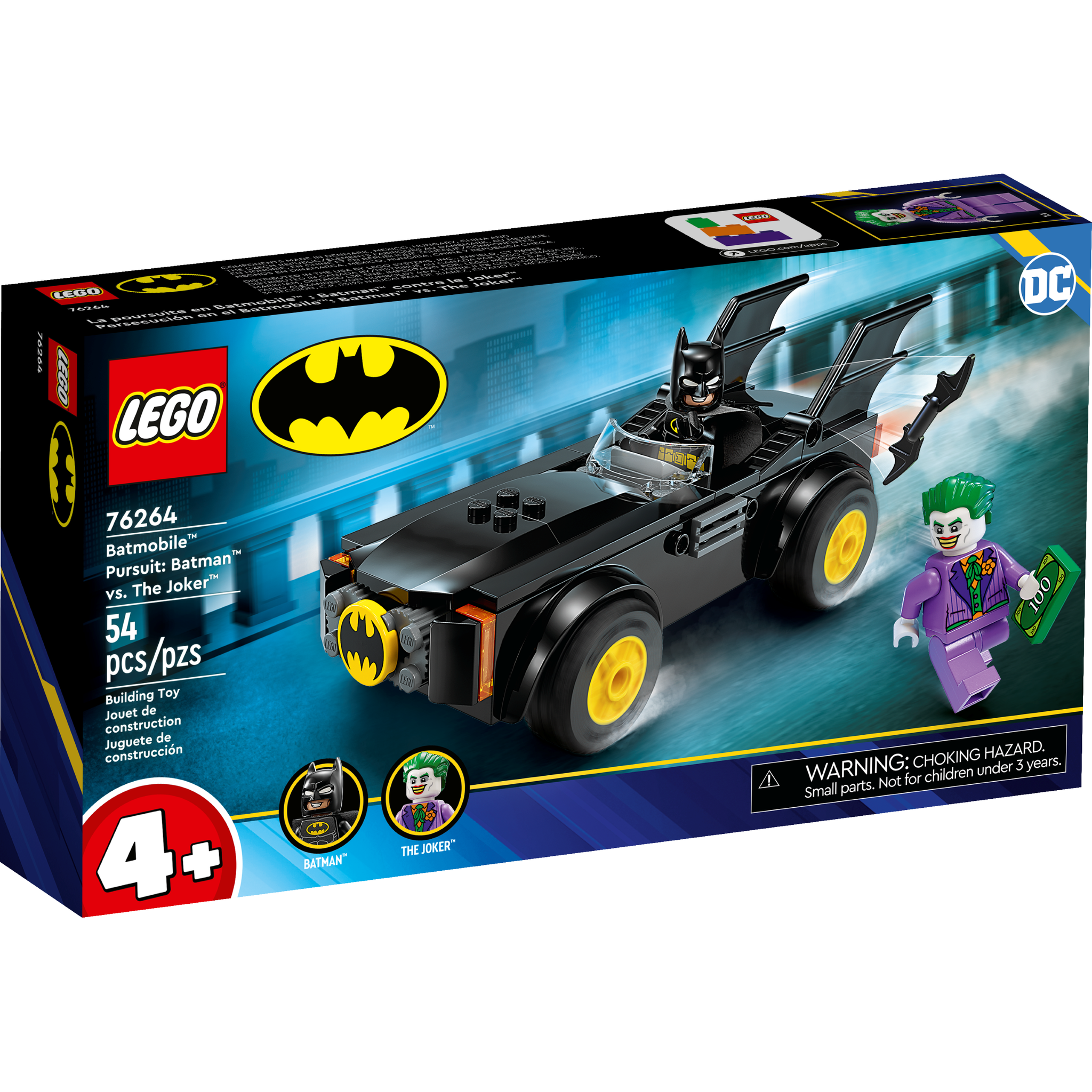 LEGO DC Batmobile Pursuit Batman vs. The Joker The Rocking Horse Toys