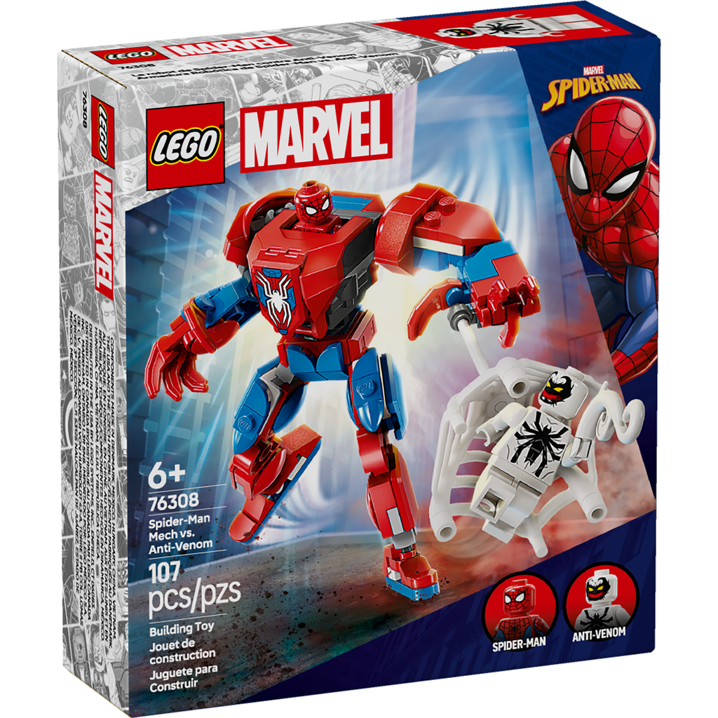 LEGO Marvel Spider-Man Mech vs Anti-Venom