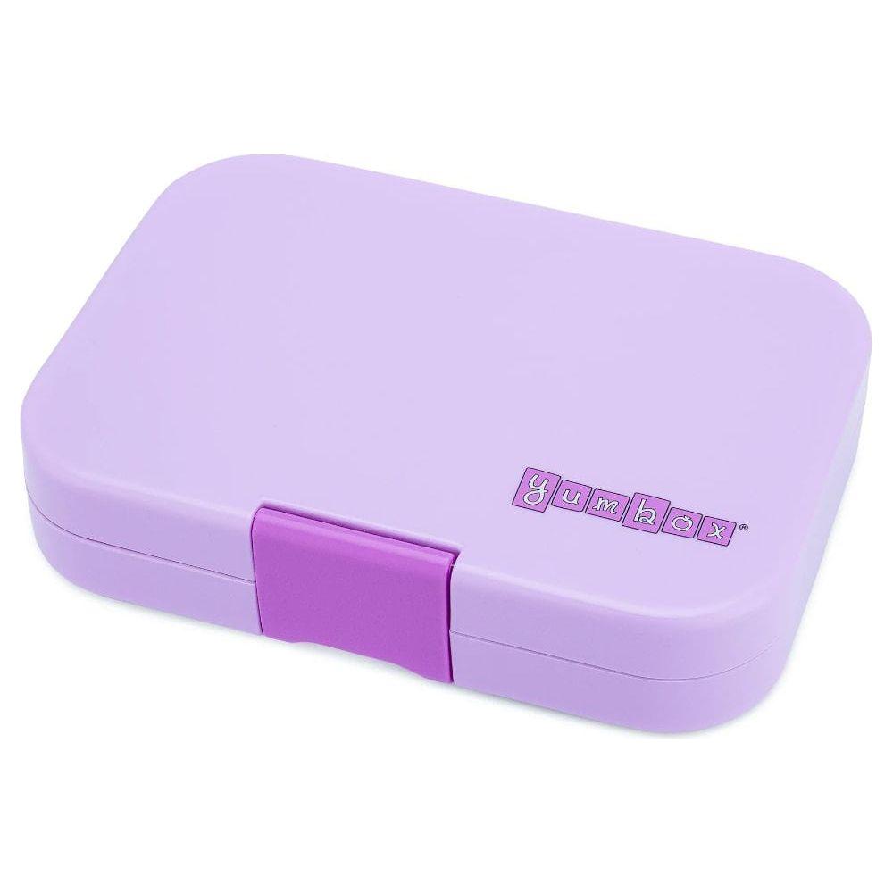 Yumbox Panino 4 Compartment Lulu Purple with Je T'Aime Tray