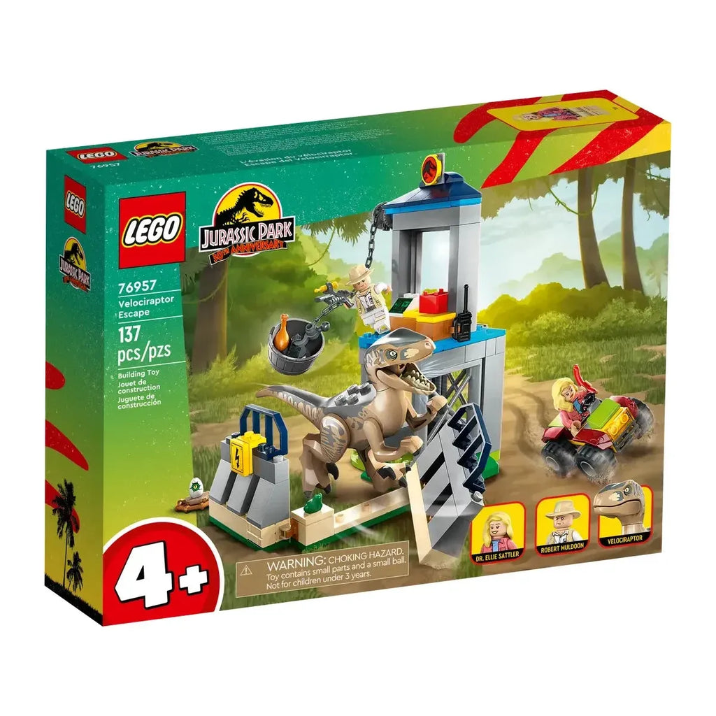 LEGO Jurassic Park Velociraptor Escape 76957