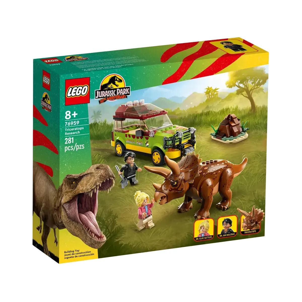 LEGO 76959 Jurassic World Triceratops Research