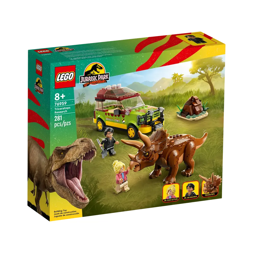 LEGO Jurassic Park Triceratops Research