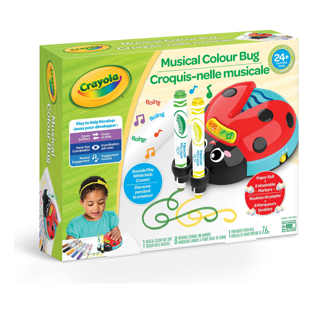 Crayola Musical Colour Bug β The Rocking Horse Toys