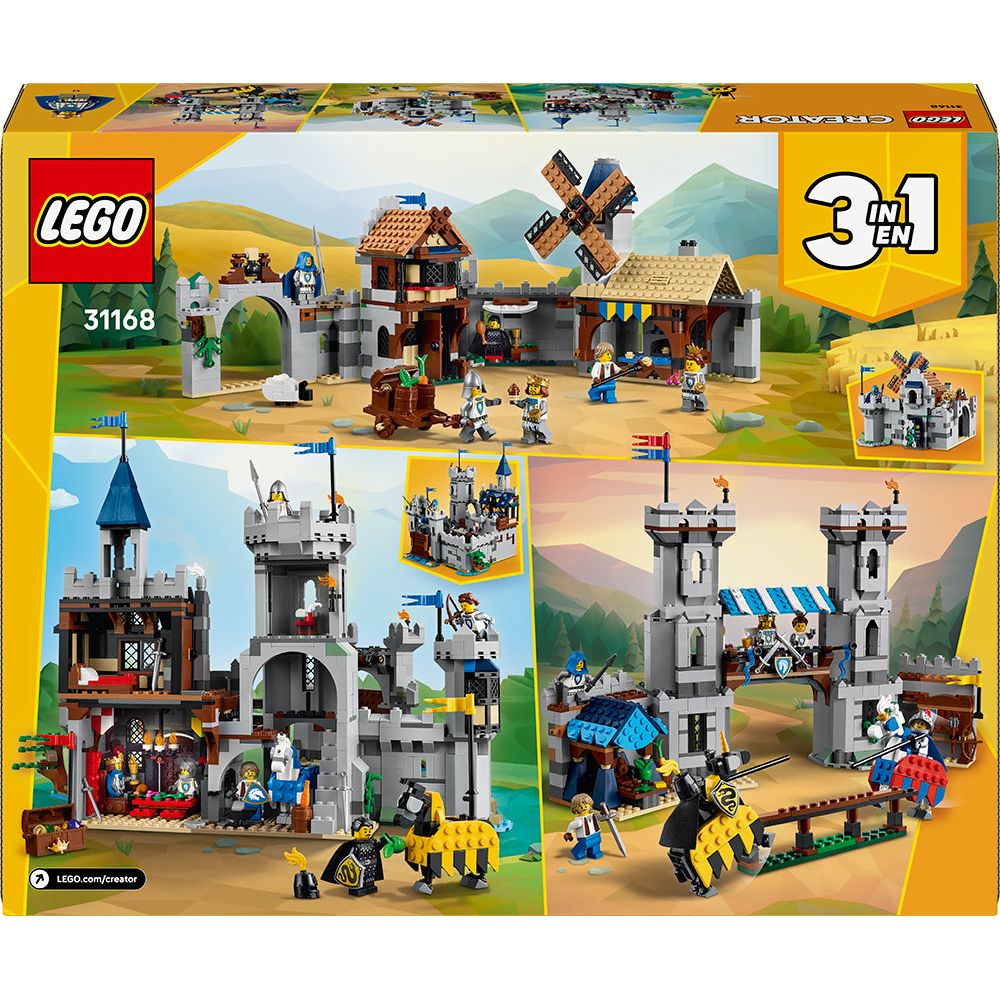 LEGO Creator Medieval Horse Knight Castle
