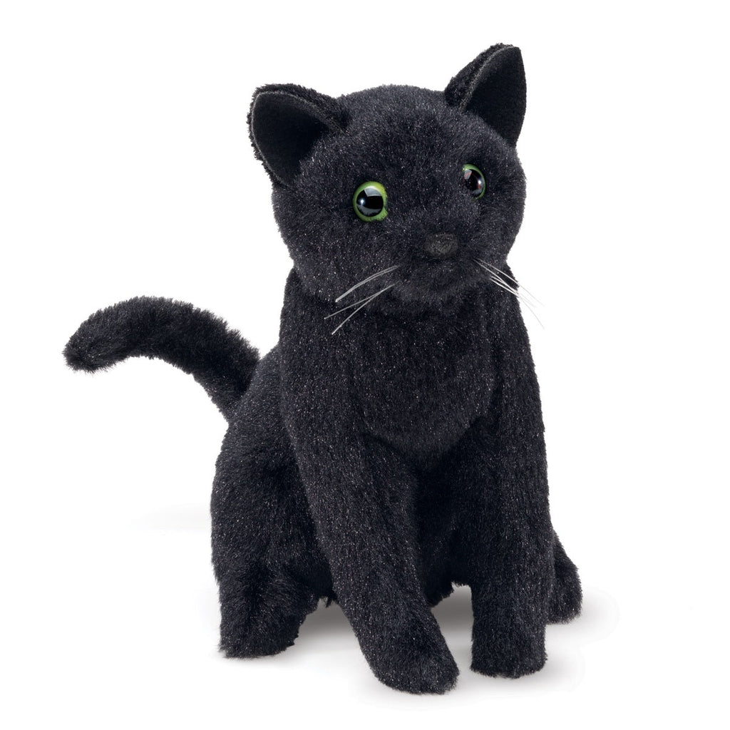 Folkmanis Finger Puppet Black Cat