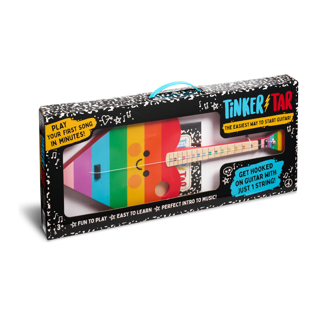 TinkerTar Rainbow Heart Guitar