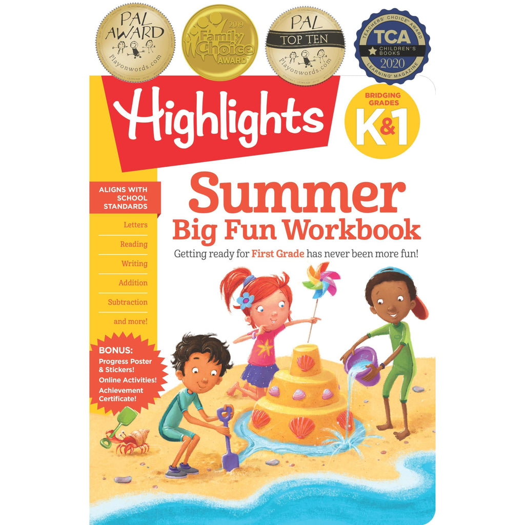 Highlights Summer Big Fun Workbook Bridging Grades K & 1