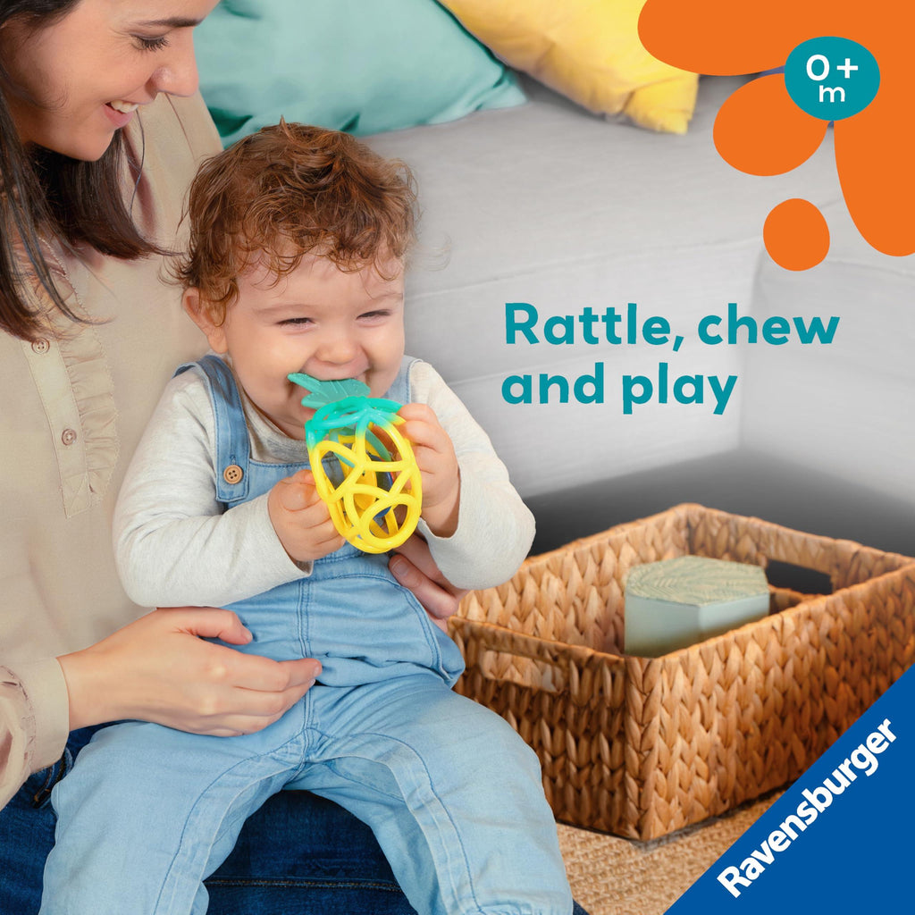 Ravensburger Play+ Rattle Teether Pineapple