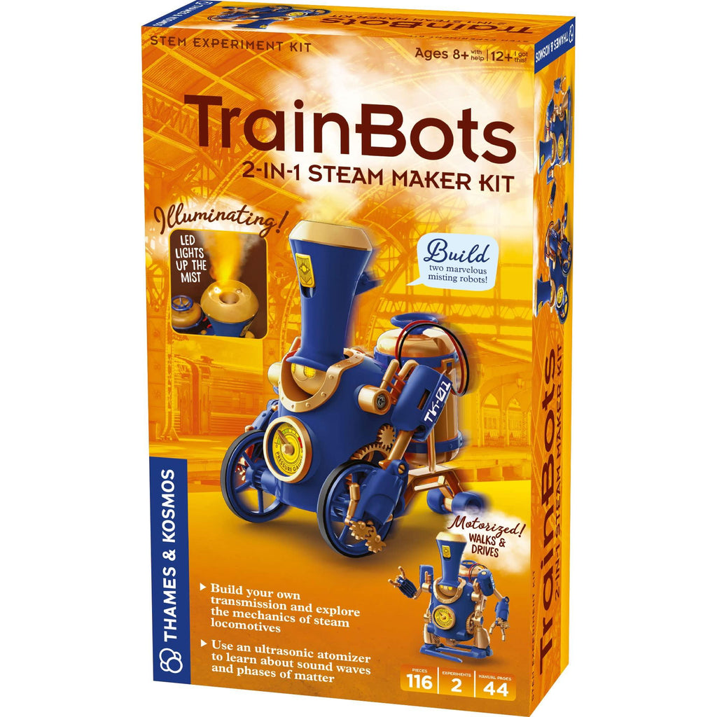 Thames & Kosmos Trainbots: 2-in-1 STEAM Maker Kit