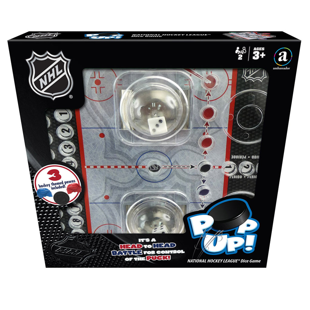 NHL Dice Pop Up Game