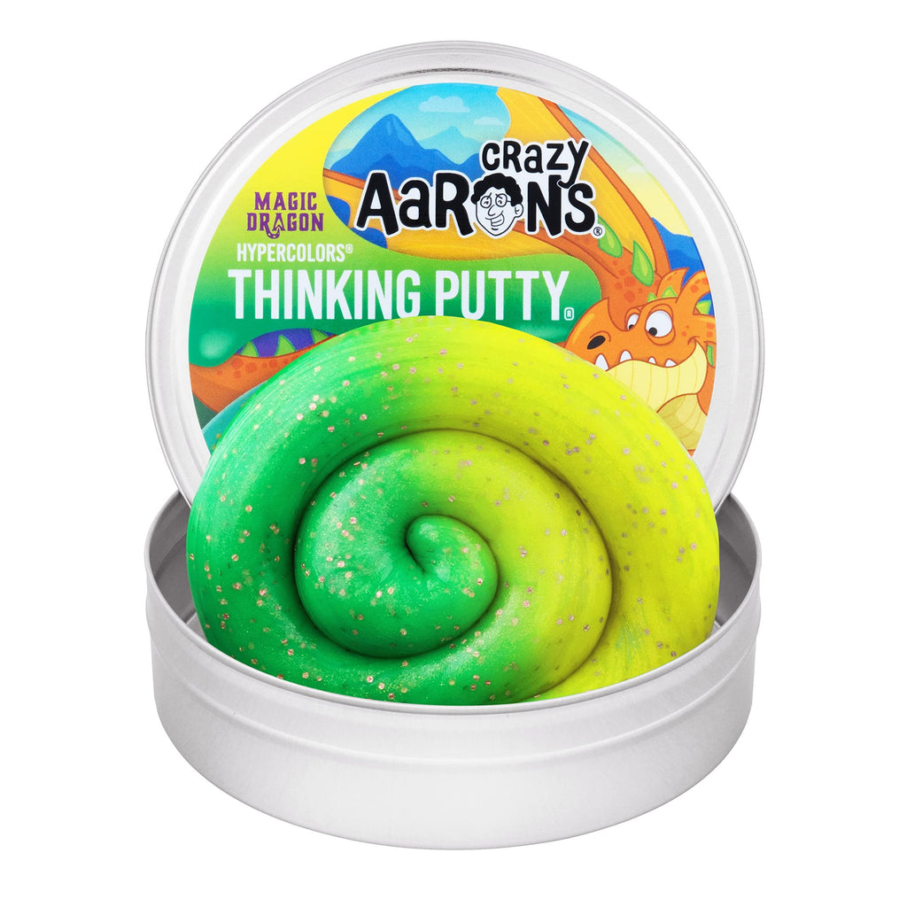 Crazy Aaron's Thinking Putty 4" Tin Magic Dragon