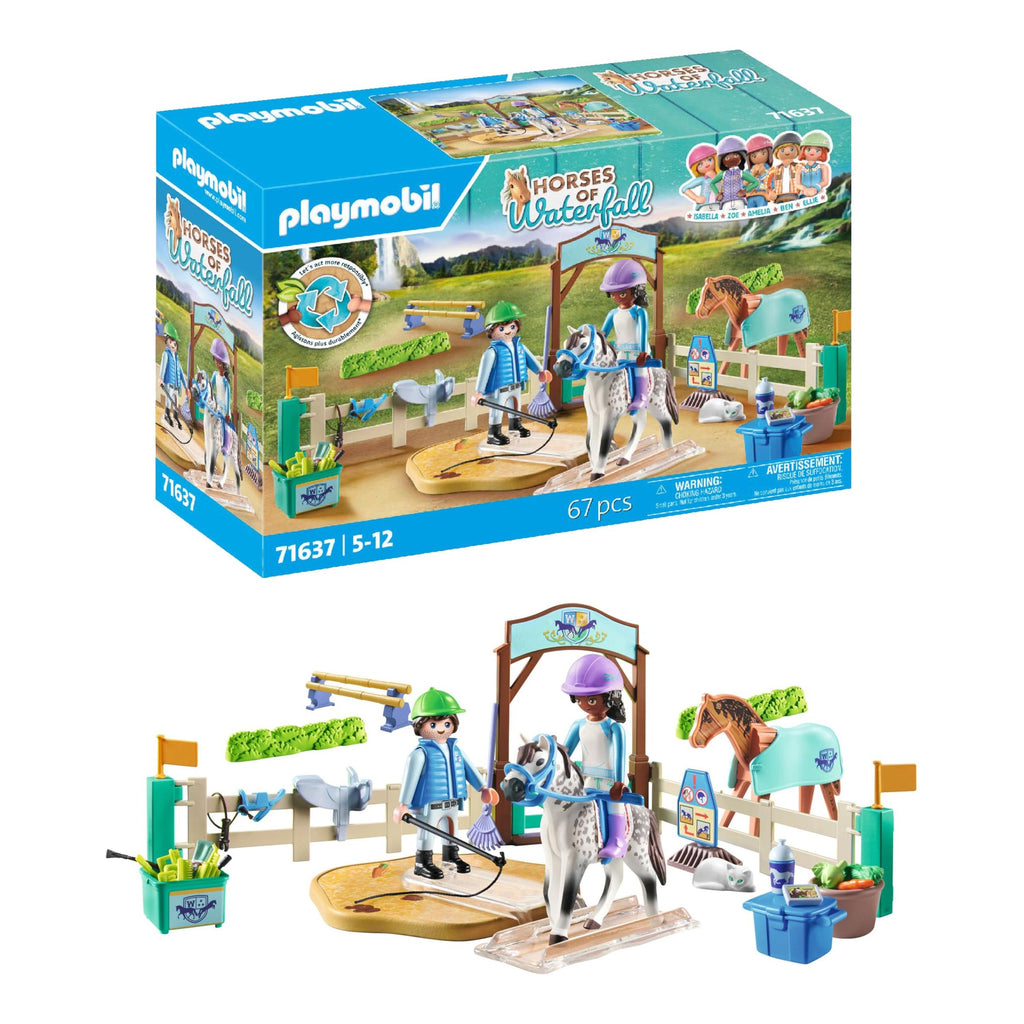 Playmobil Horses of Waterfall Modern Riding School 71637