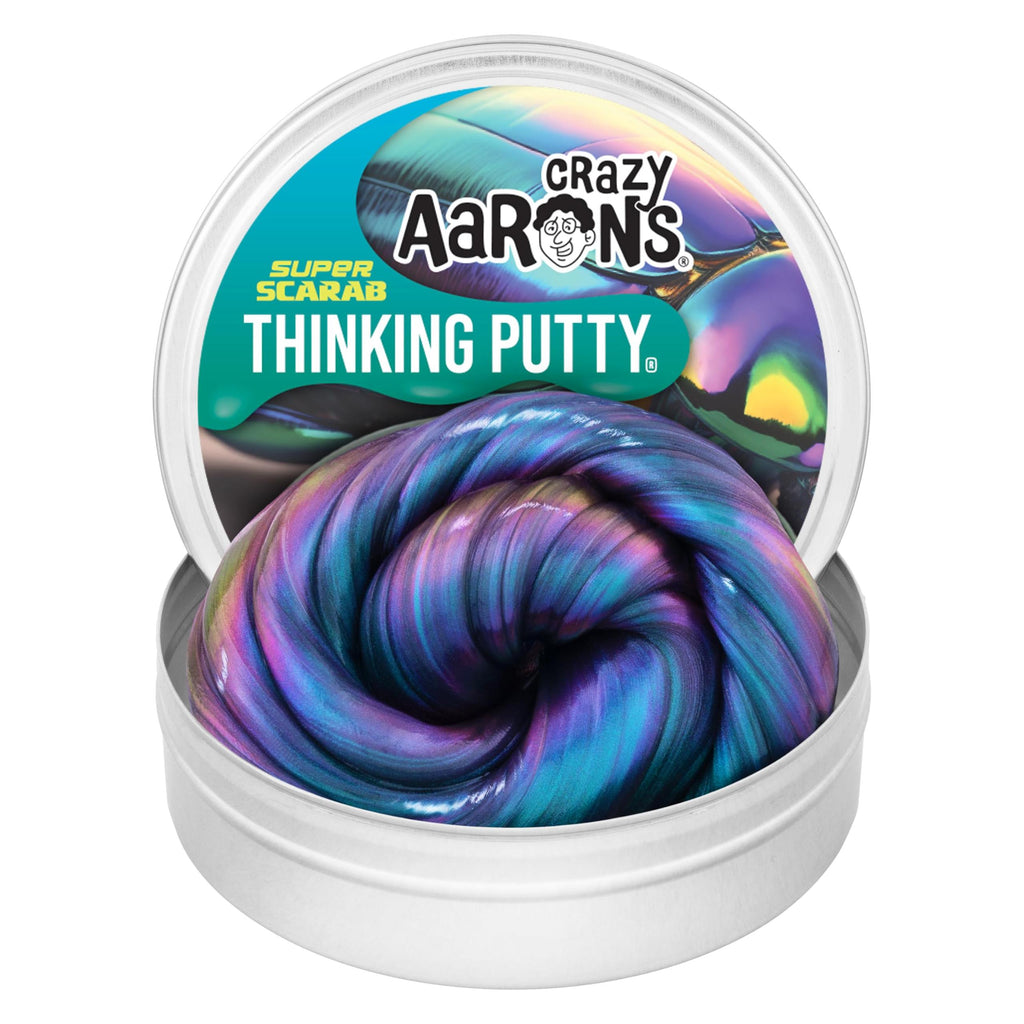 Crazy Aaron's Thinking Putty 4" Super Scarab