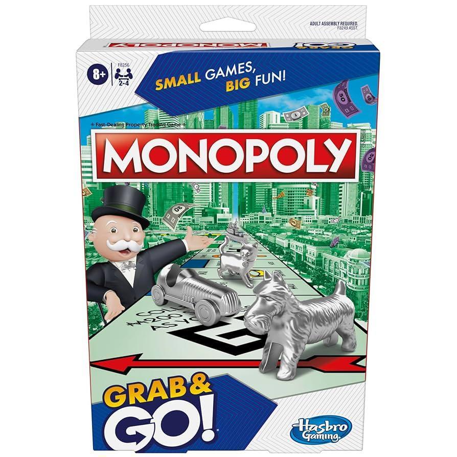 Hasbro Grab  & Go! Monopoly
