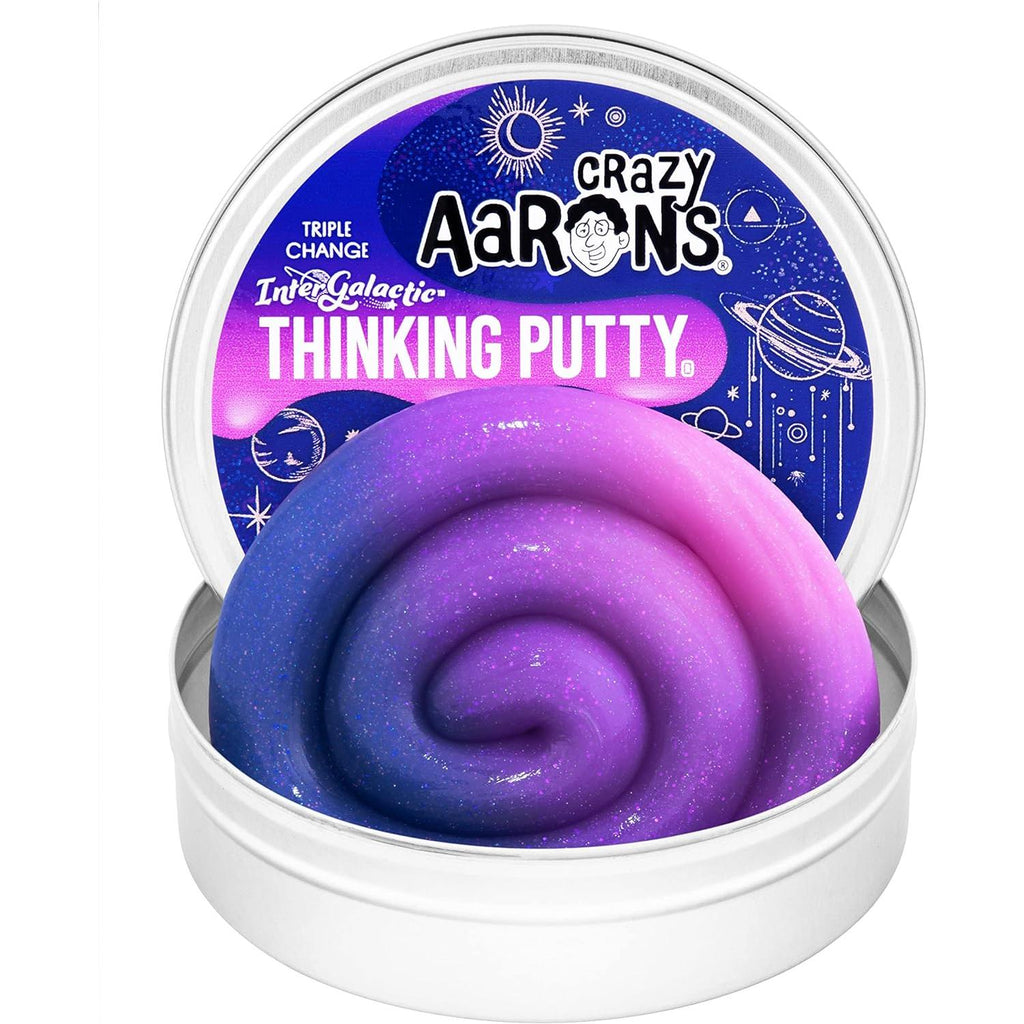 Crazy Aaron's Thinking Putty 4" Tin Intergalactic