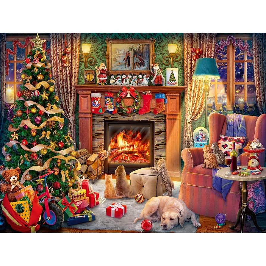 Ravensburger 1500 Piece Puzzle Christmas Eve