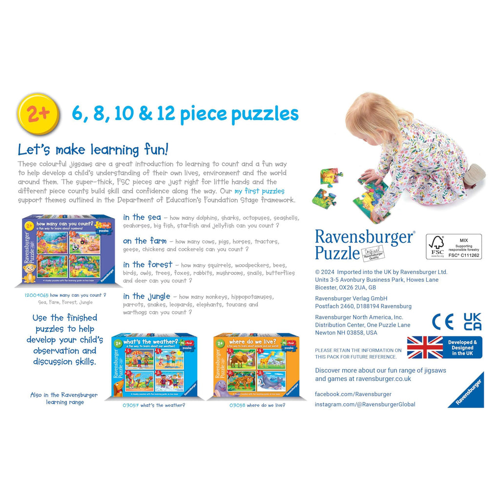 Ravensburger My First Puzzles: How Many Can You Count?