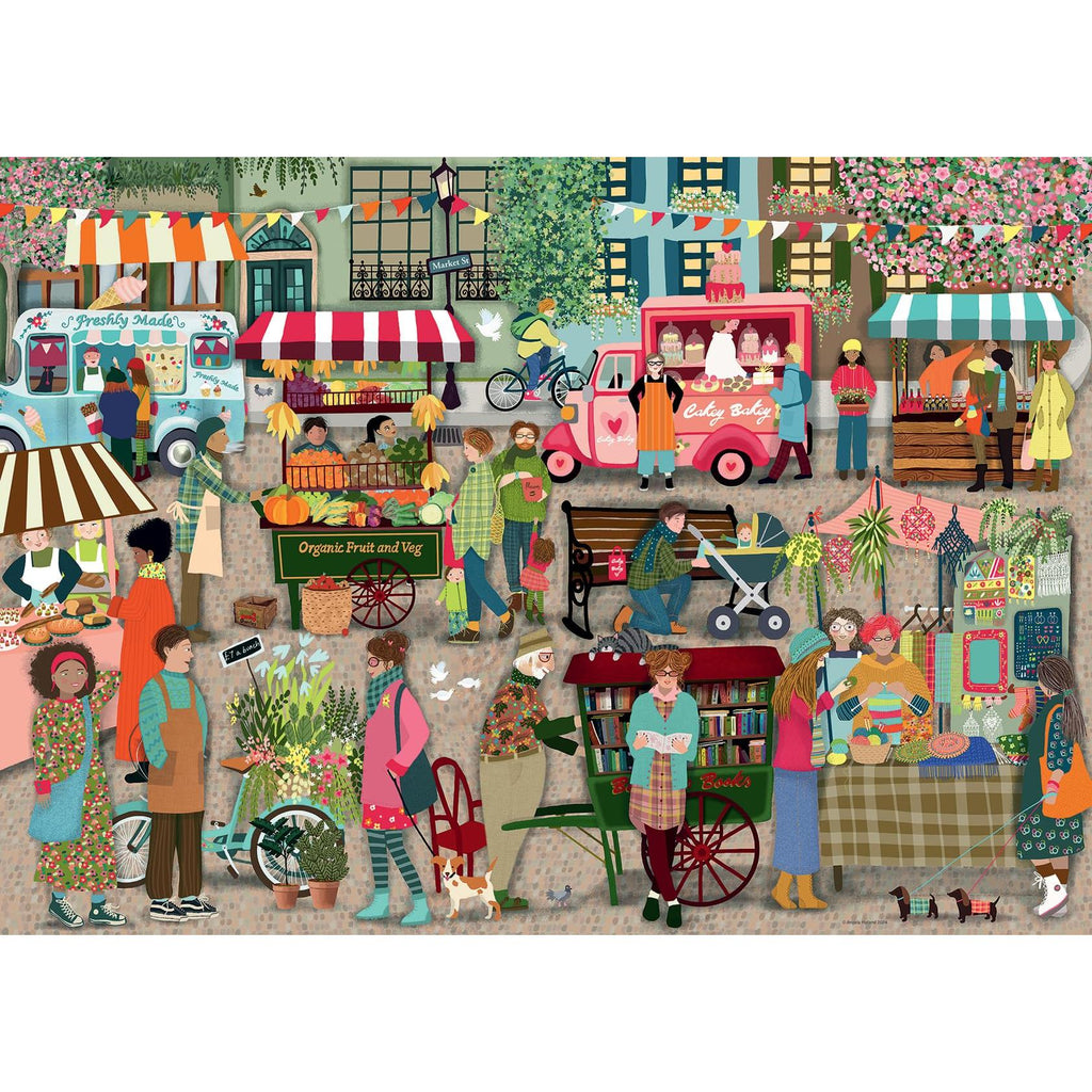 Ravensburger 1000 Piece Puzzle Street Market