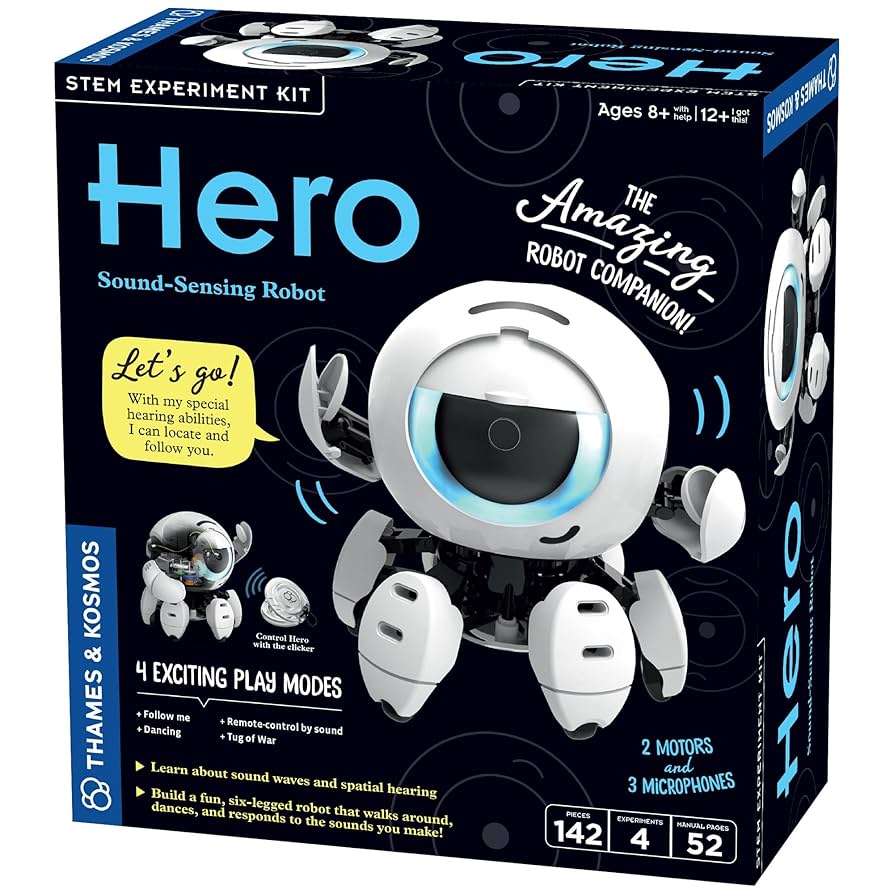 Thames & Kosmos Hero: Sound-Sensing Robot