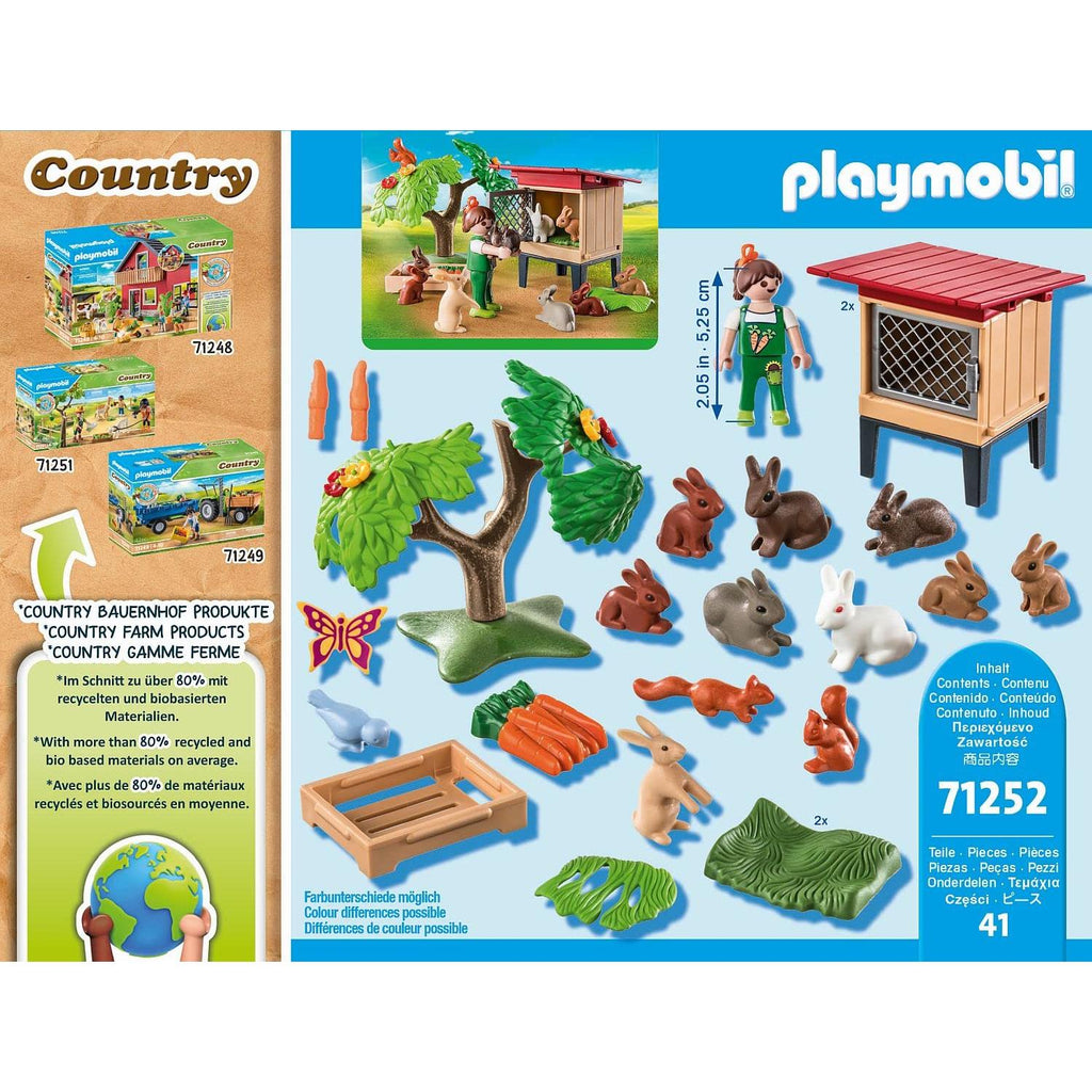 Playmobil Country Rabbit Hutch