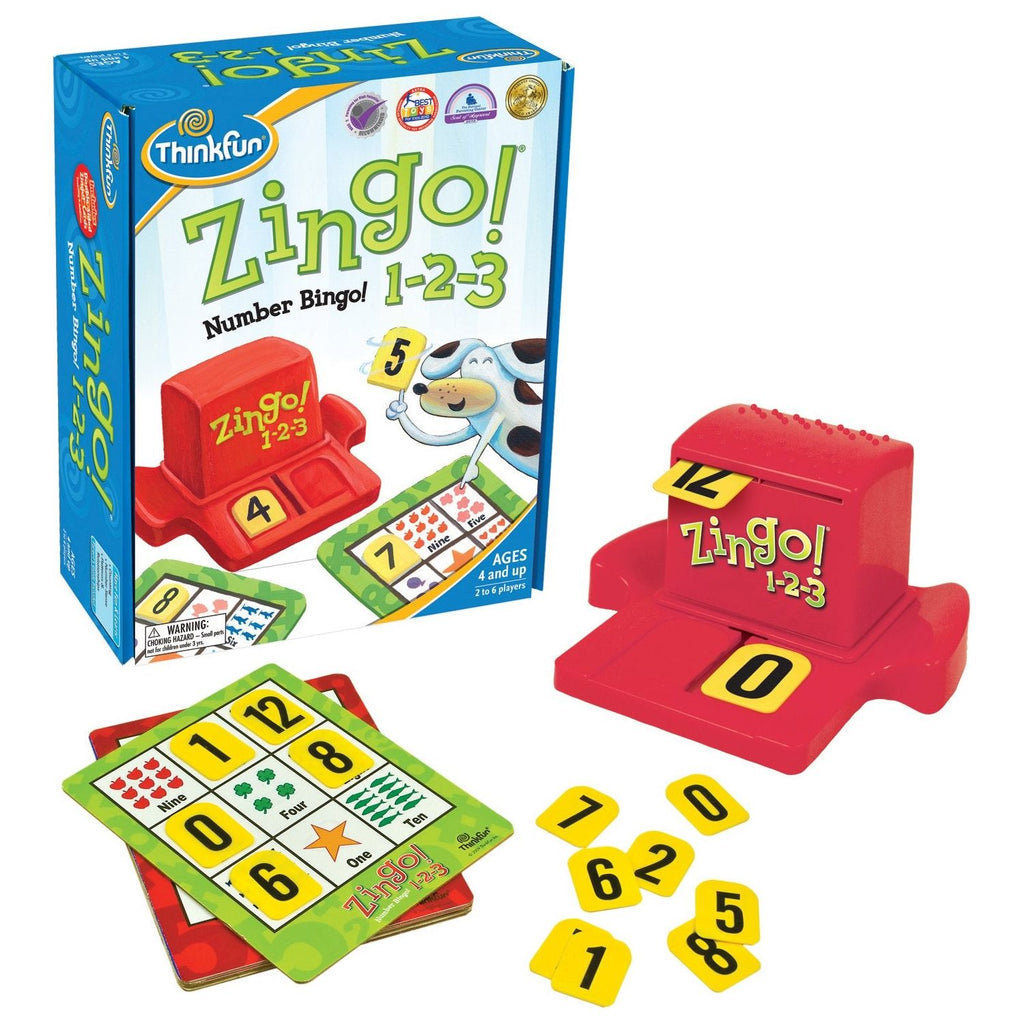 ThinkFun Zingo 1-2-3