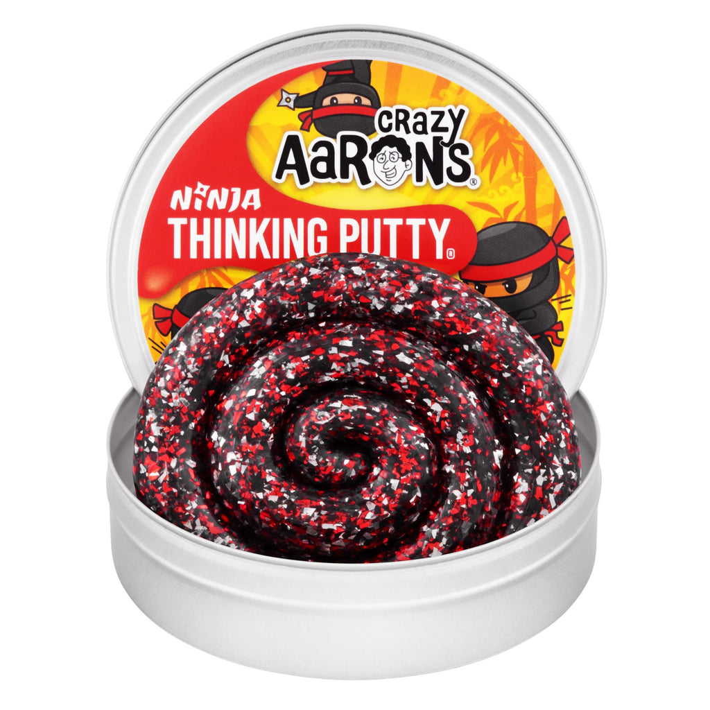 Crazy Aaron's Thinking Putty 4" Tin Ninja