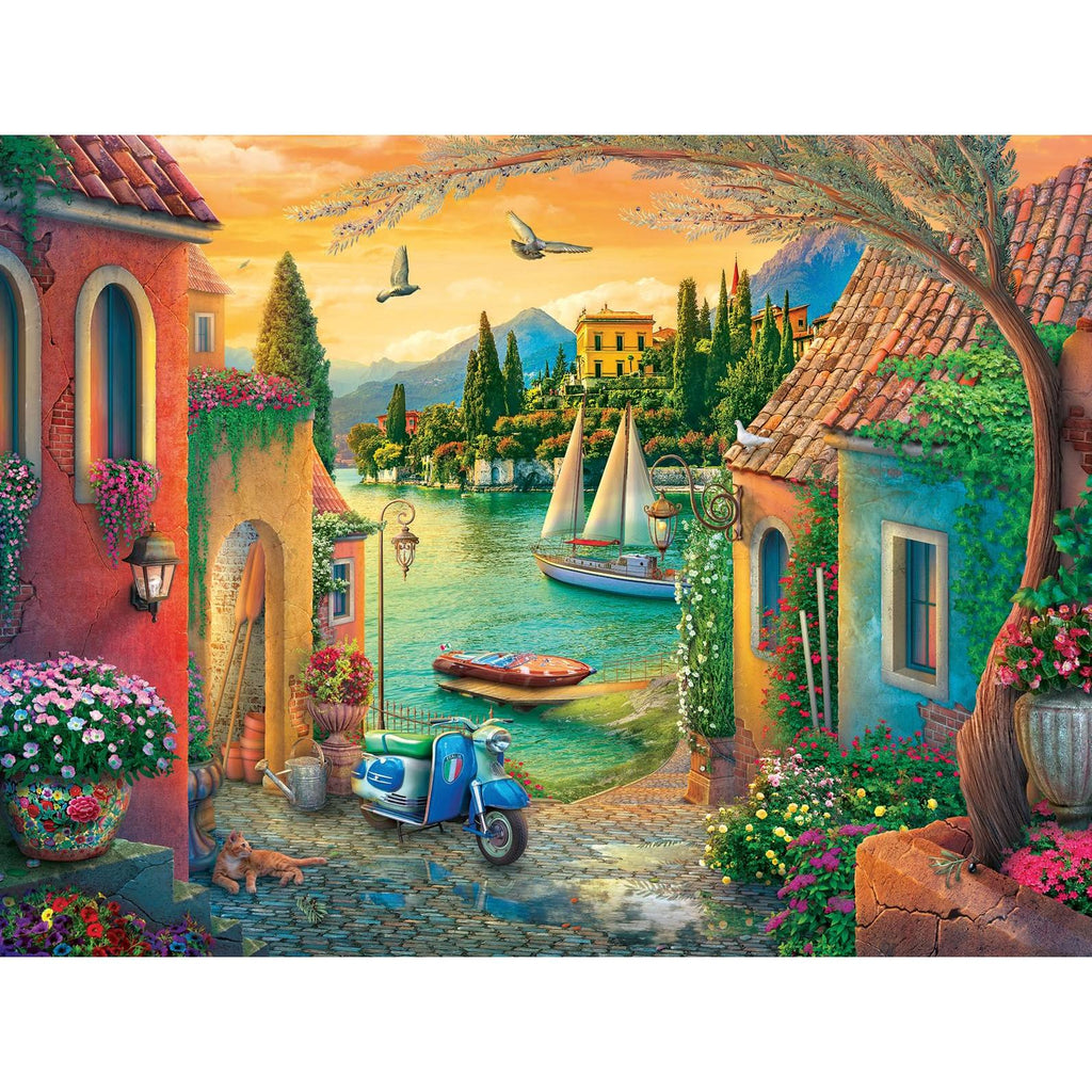 Ravensburger 750 Piece Puzzle Large Format European Villa Views