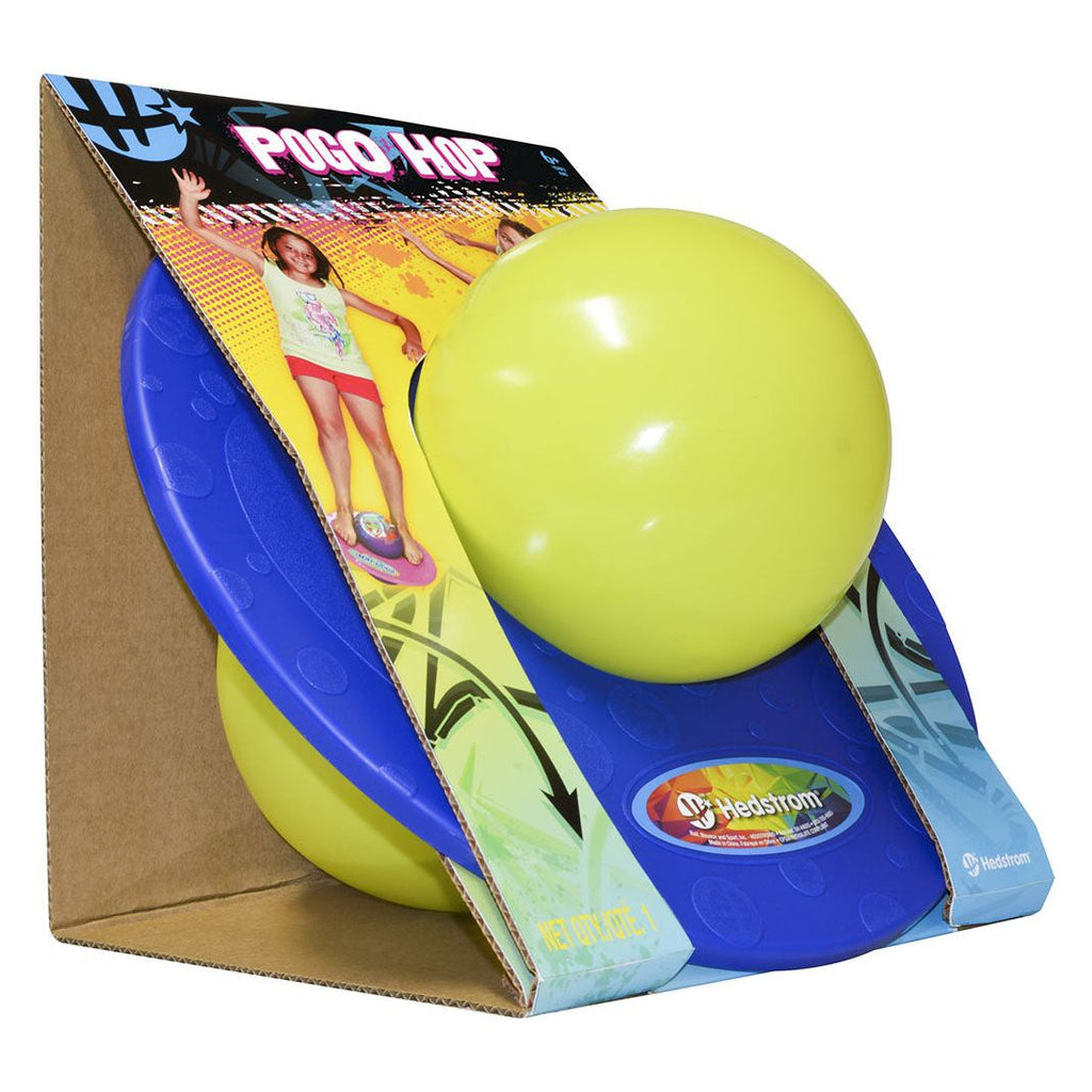 Hedstrom Pogo Ball Blue and Yellow