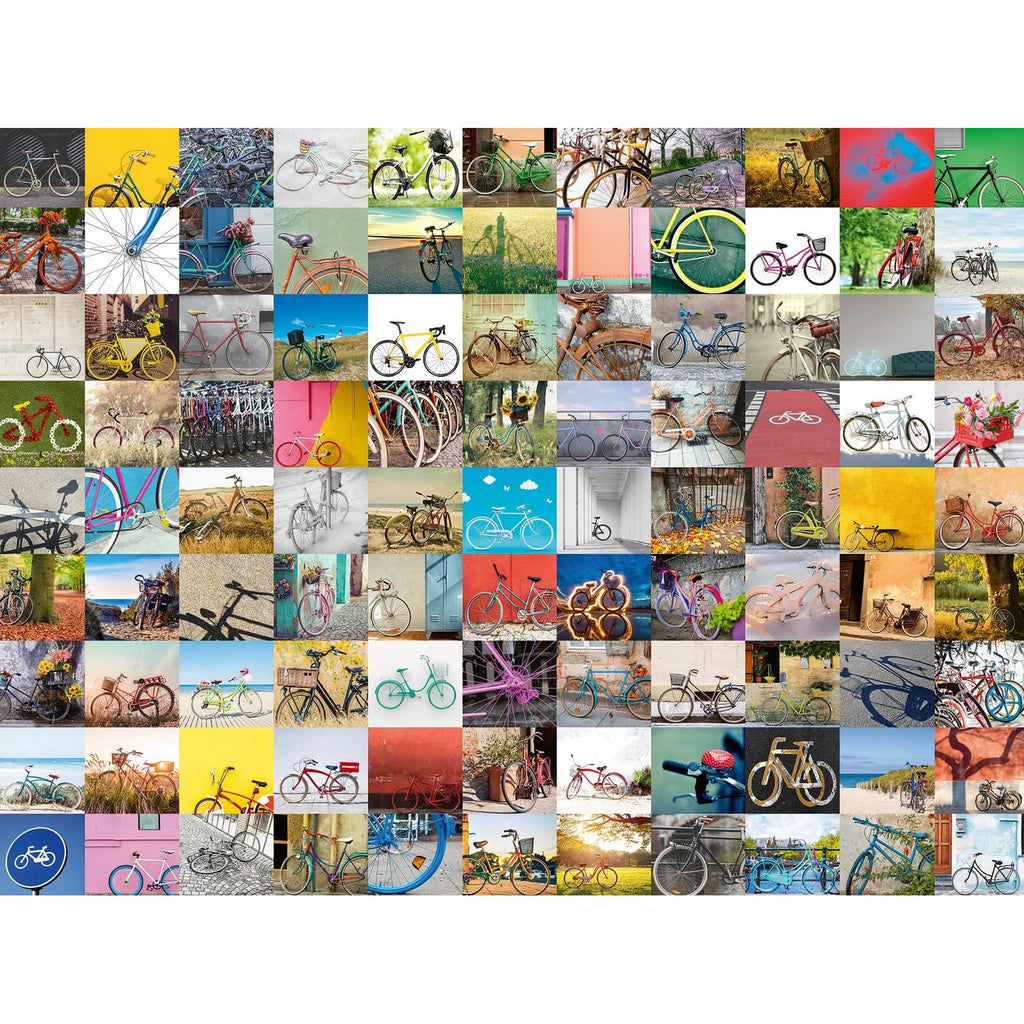 Ravensburger 1500 Piece Puzzle 99 Bicycles