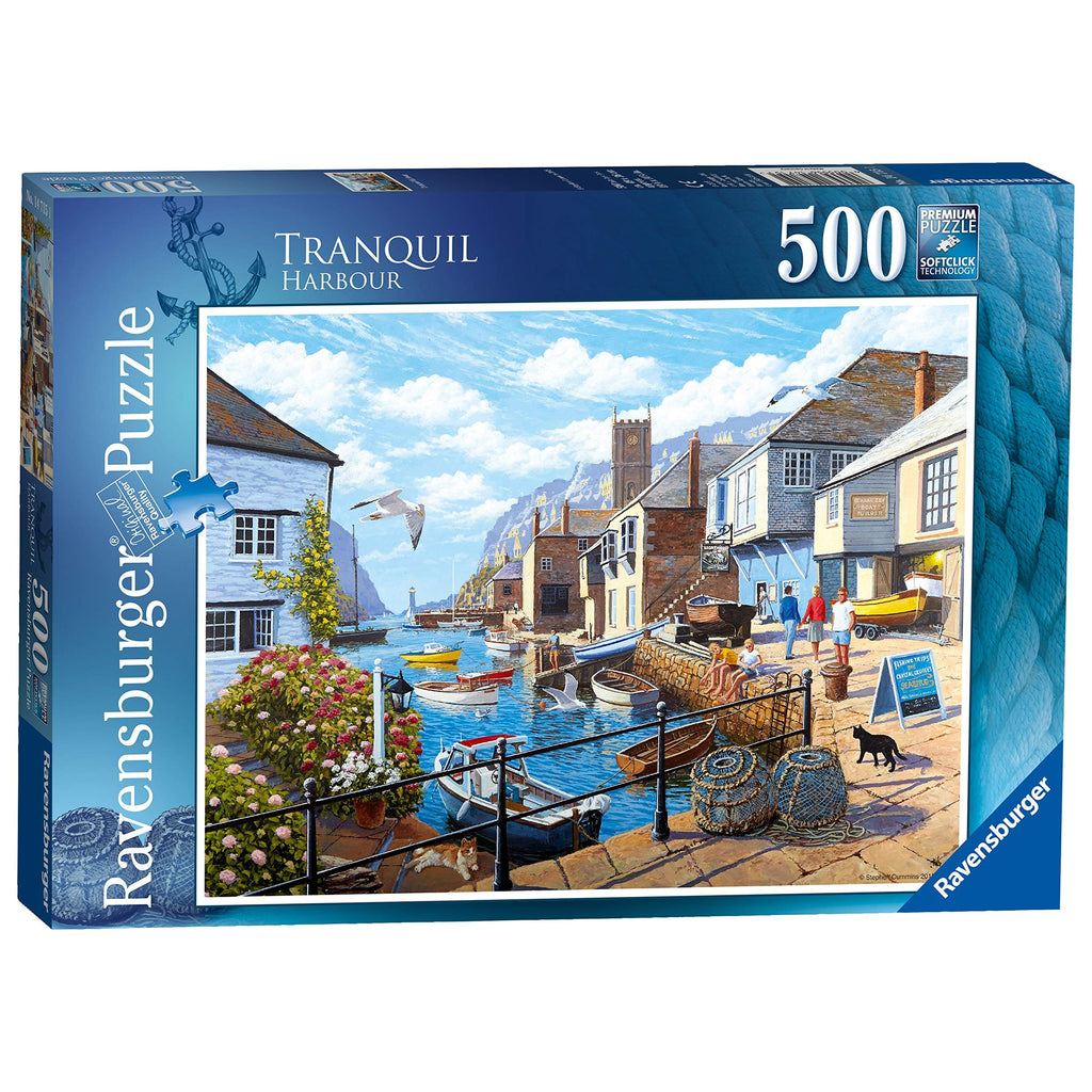 Ravensburger 500 Piece Puzzle Tranquil Harbour