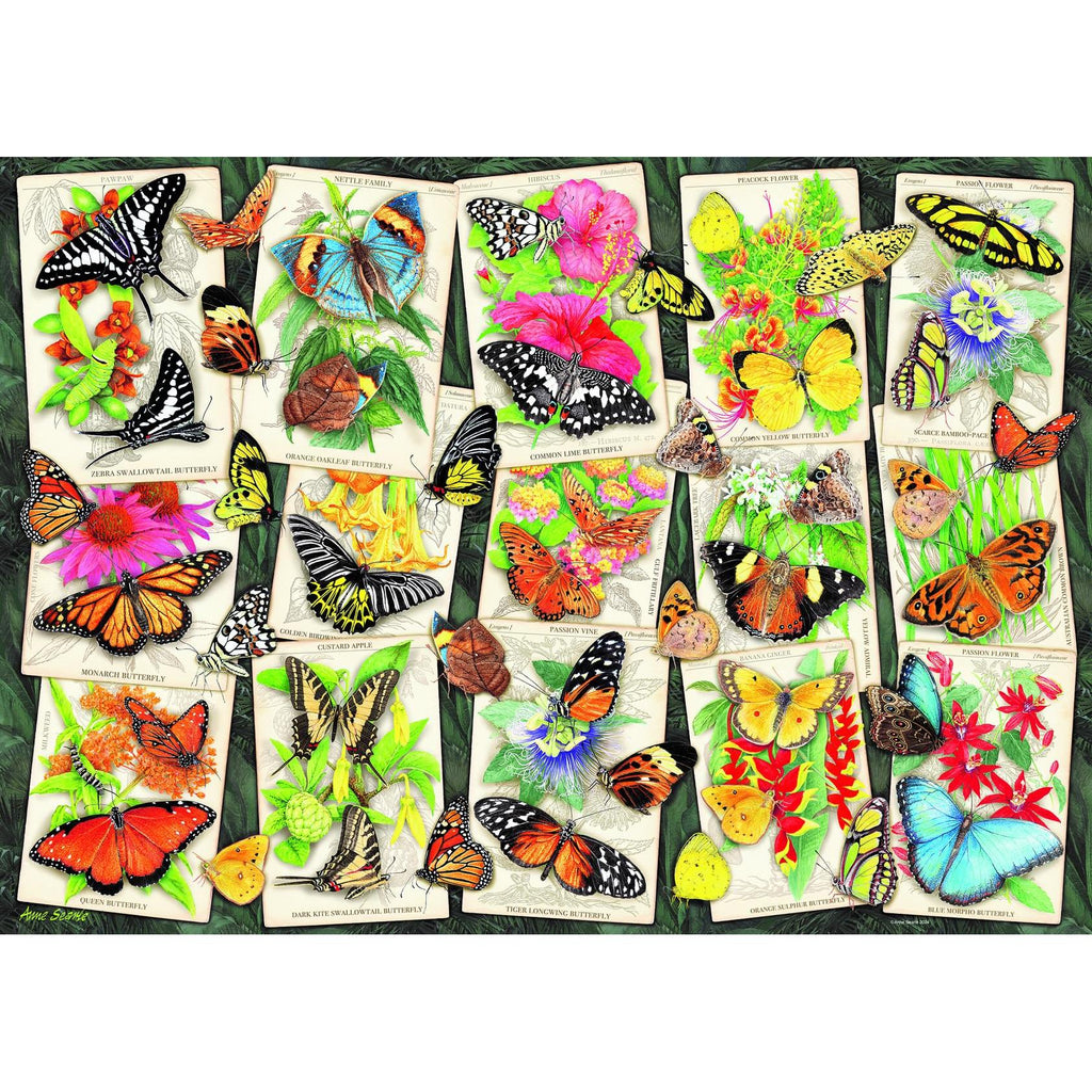 Ravensburger 1000 Piece Puzzle Tropical Butterflies