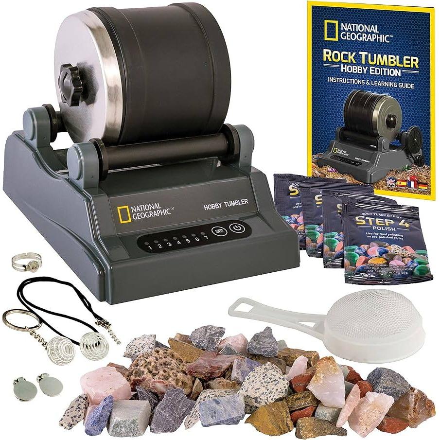 National Geographic Hobby Rock Tumbler