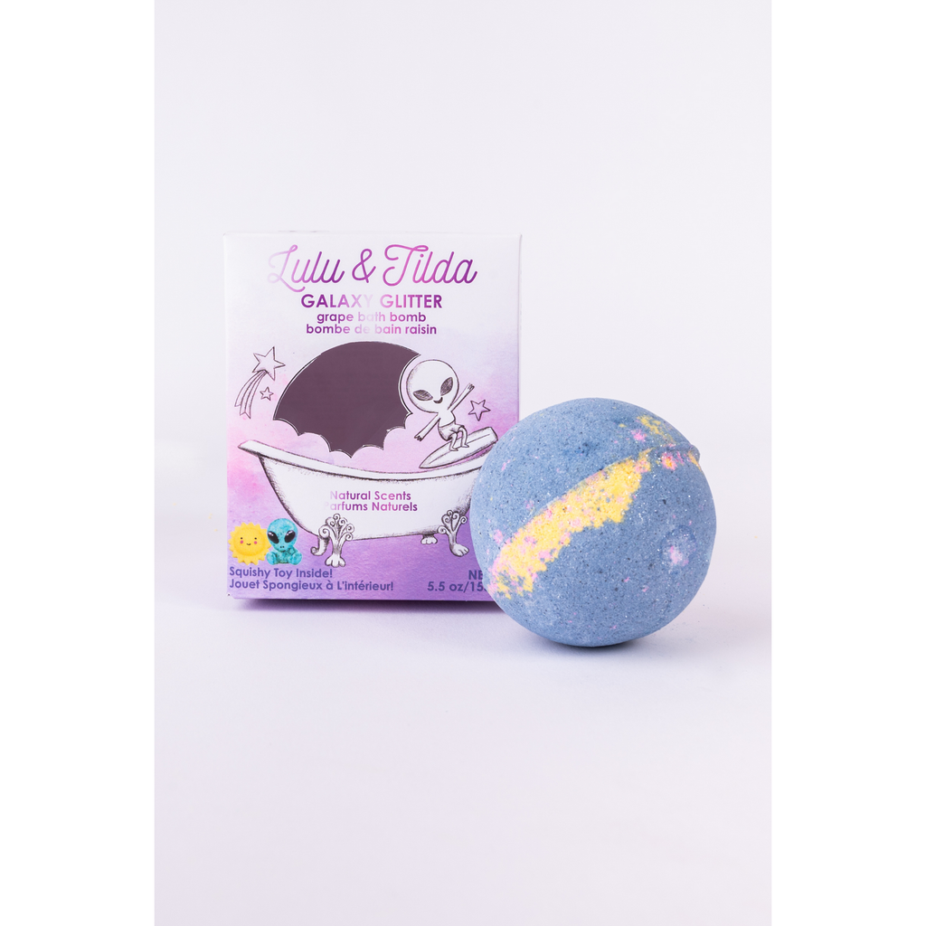 Great Pretenders Bath Bomb 5.5oz Galaxy Glitter