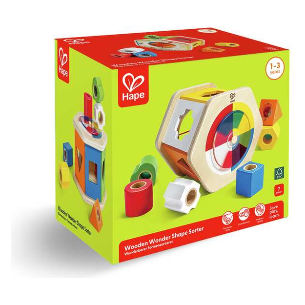 Hape Wooden Wonder Shape Sorter