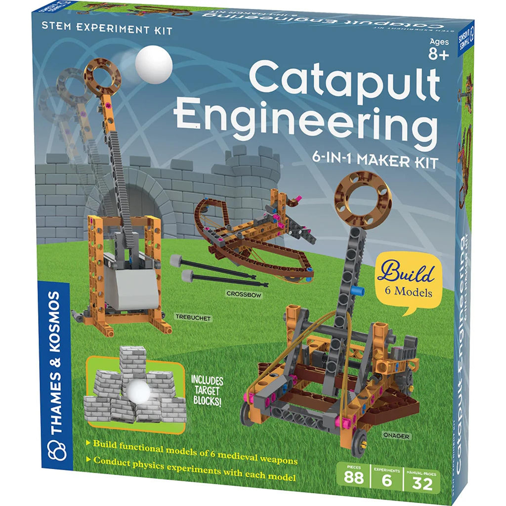 Thames & Kosmos Catapult Engineering: 6-in-1 Maker Kit