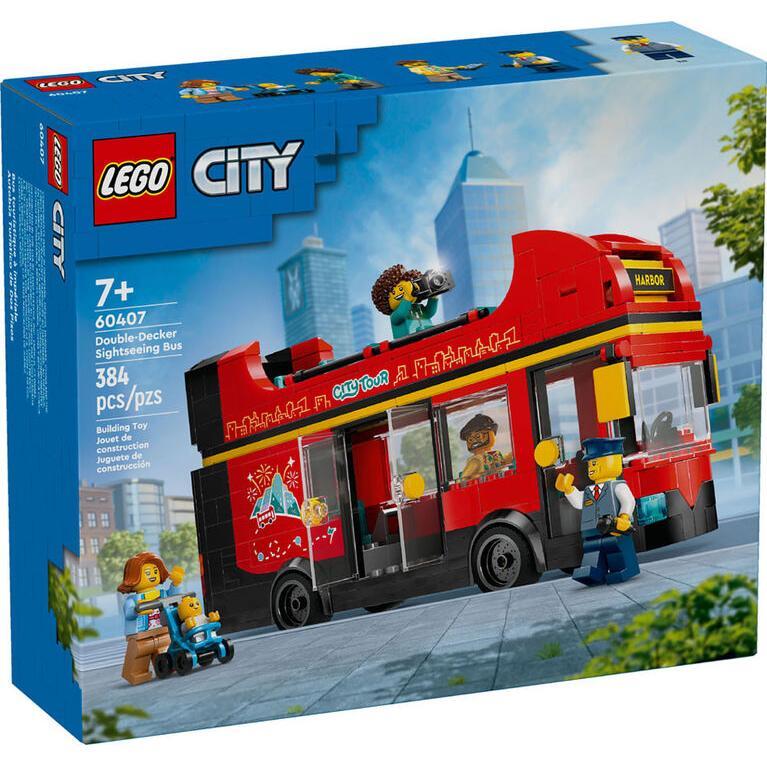LEGO City Red Double-Decker Sightseeing Bus