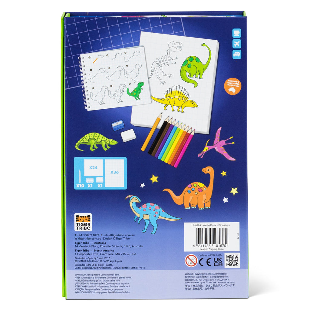 Tiger Tribe How To Draw Dinosaurs