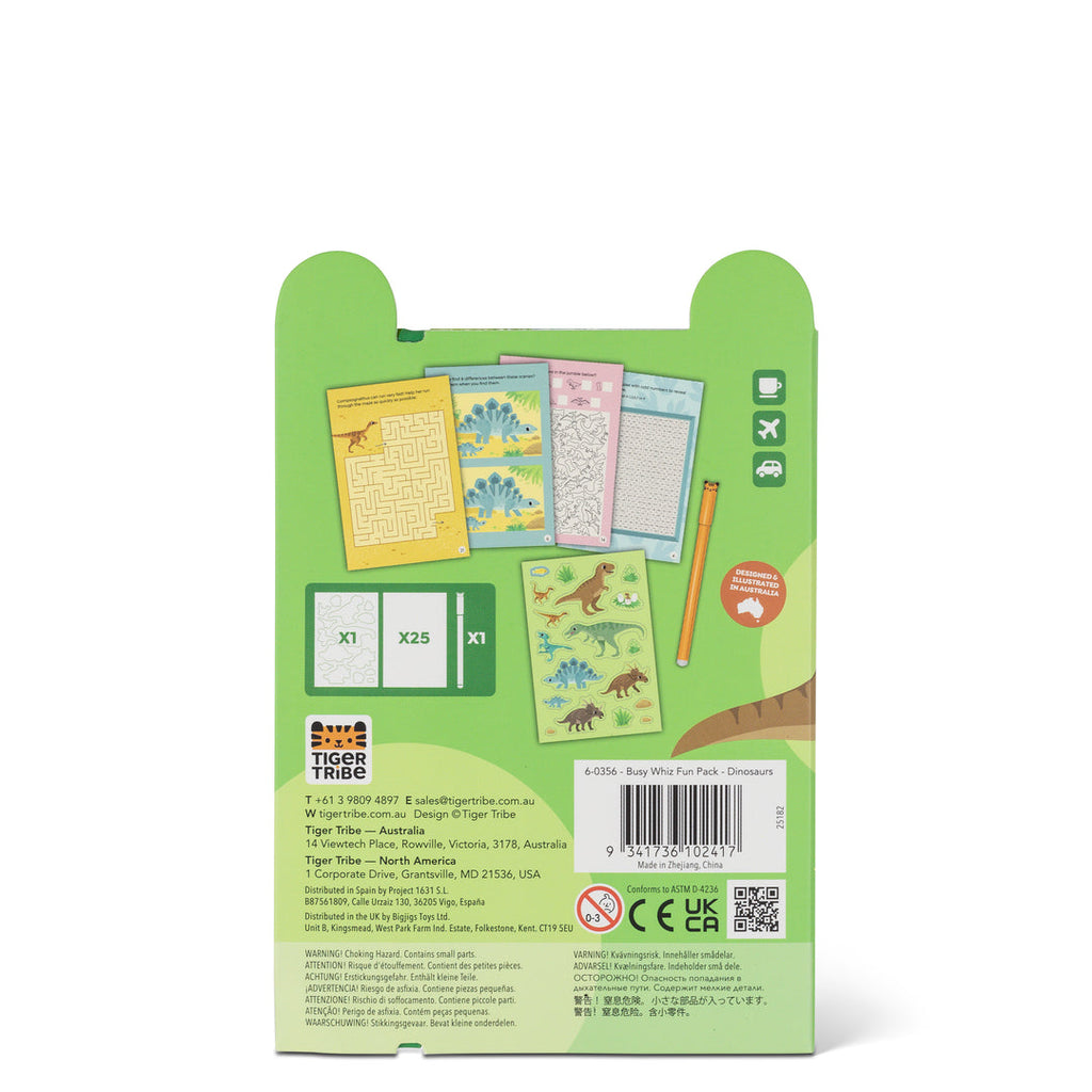 Tiger Tribe Busy Whiz Fun Pack Dinosaur