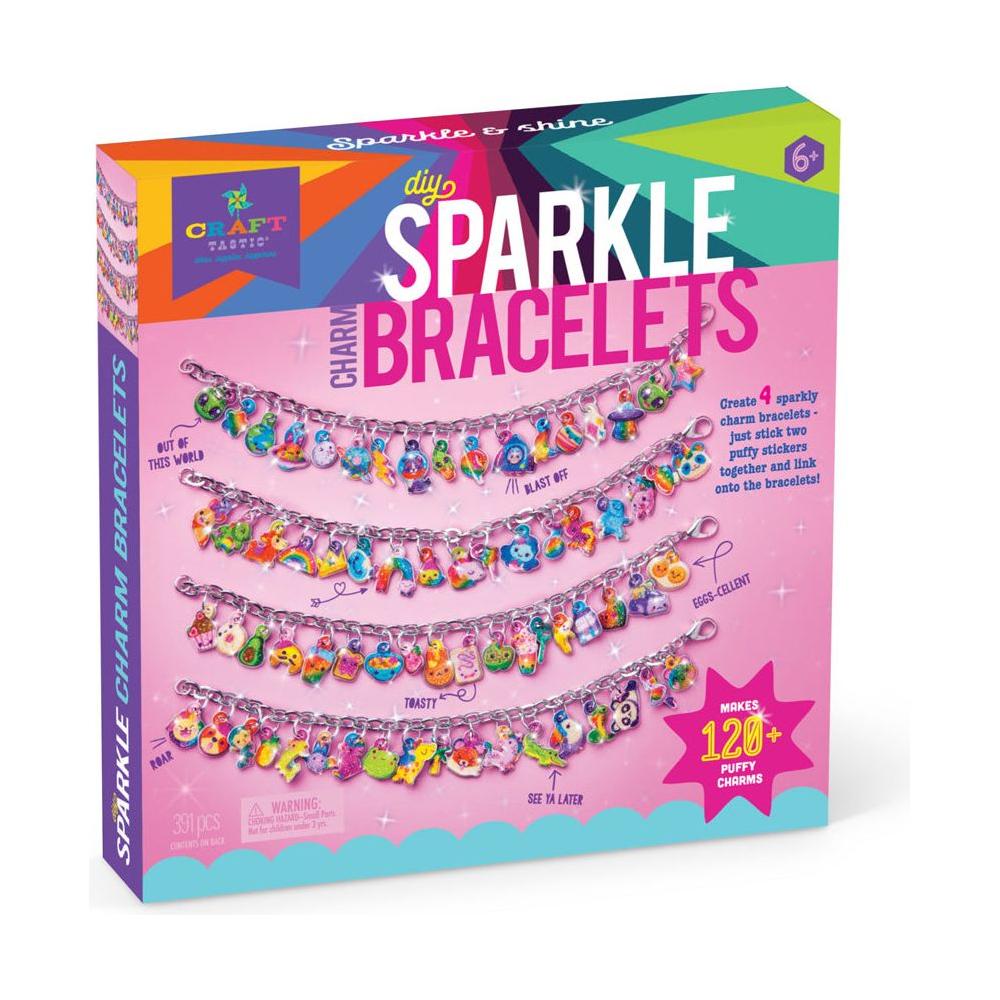 Ann Williams Craft-tastic Sparkle Charm Bracelets