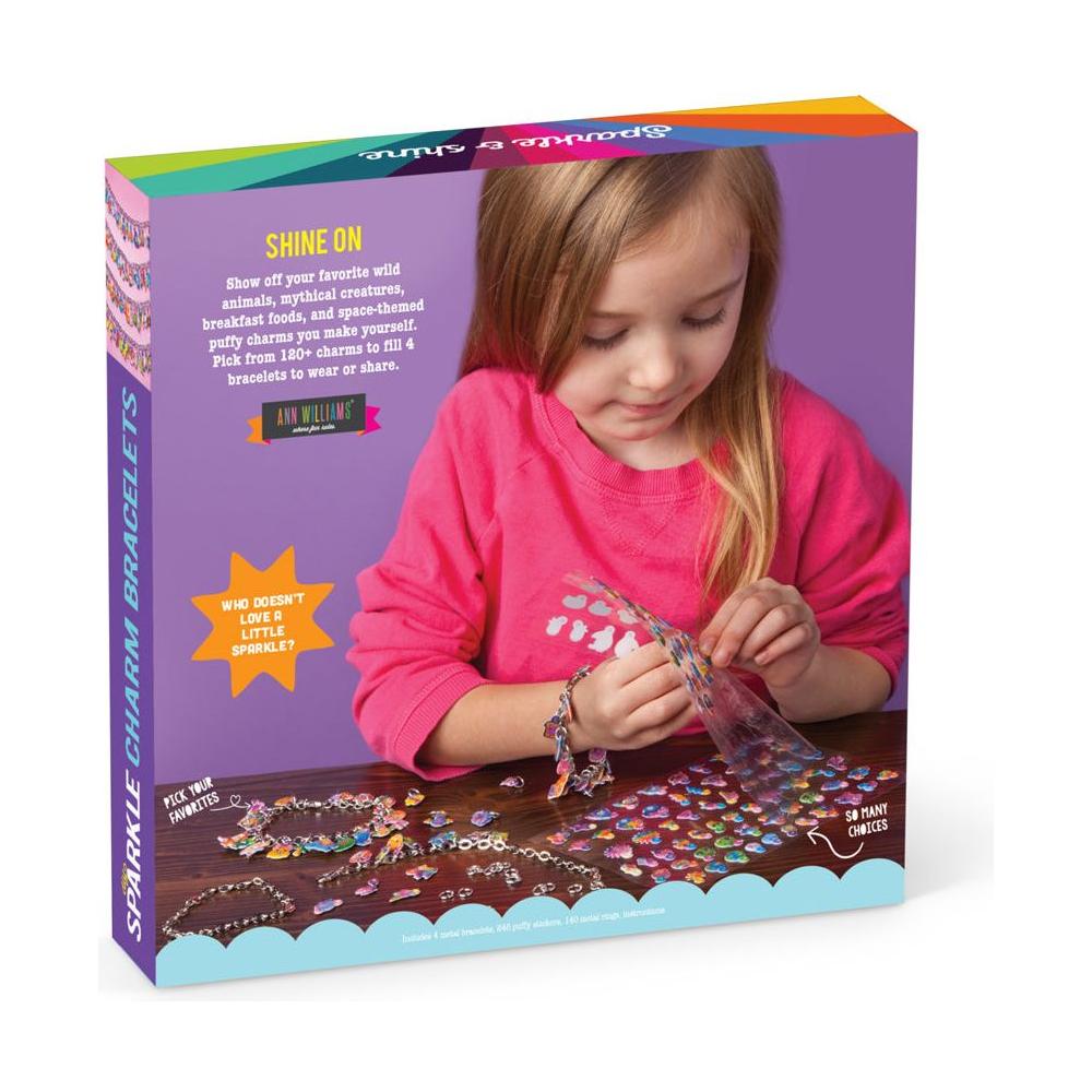 Ann Williams Craft-tastic Sparkle Charm Bracelets