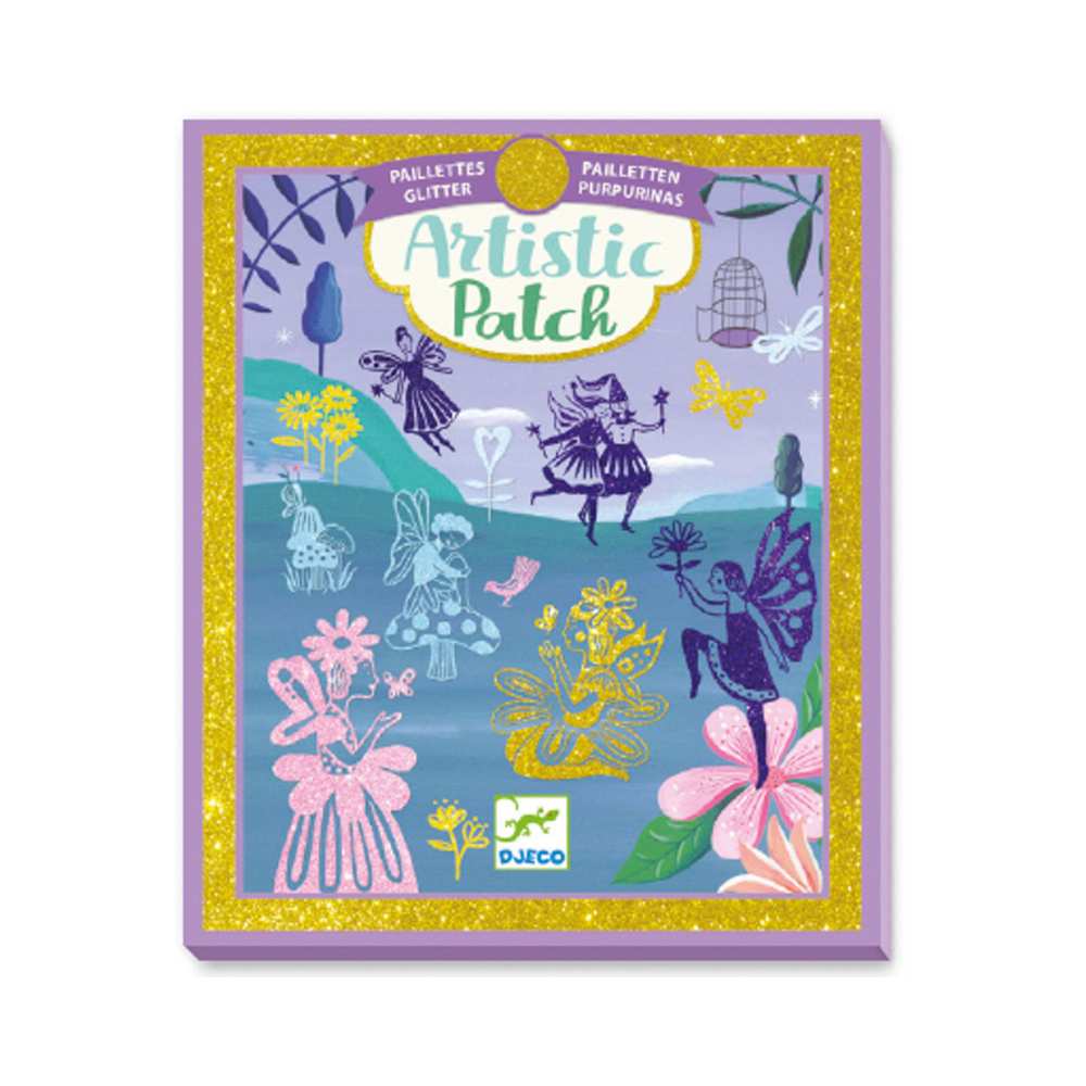Djeco Artistic Patch Glitter Fairyland
