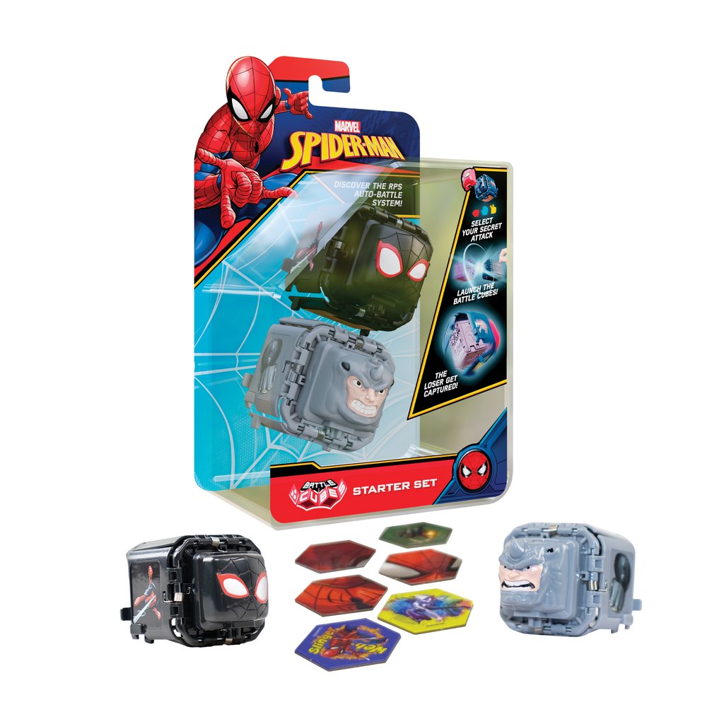 Marvel Spiderman Battle Cubes 2 Pack