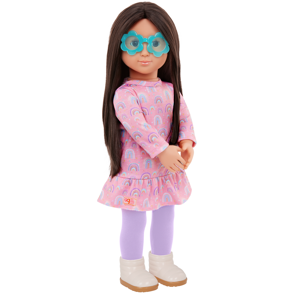 Our Generation 18" Doll Outfit Bright as a Rainbow