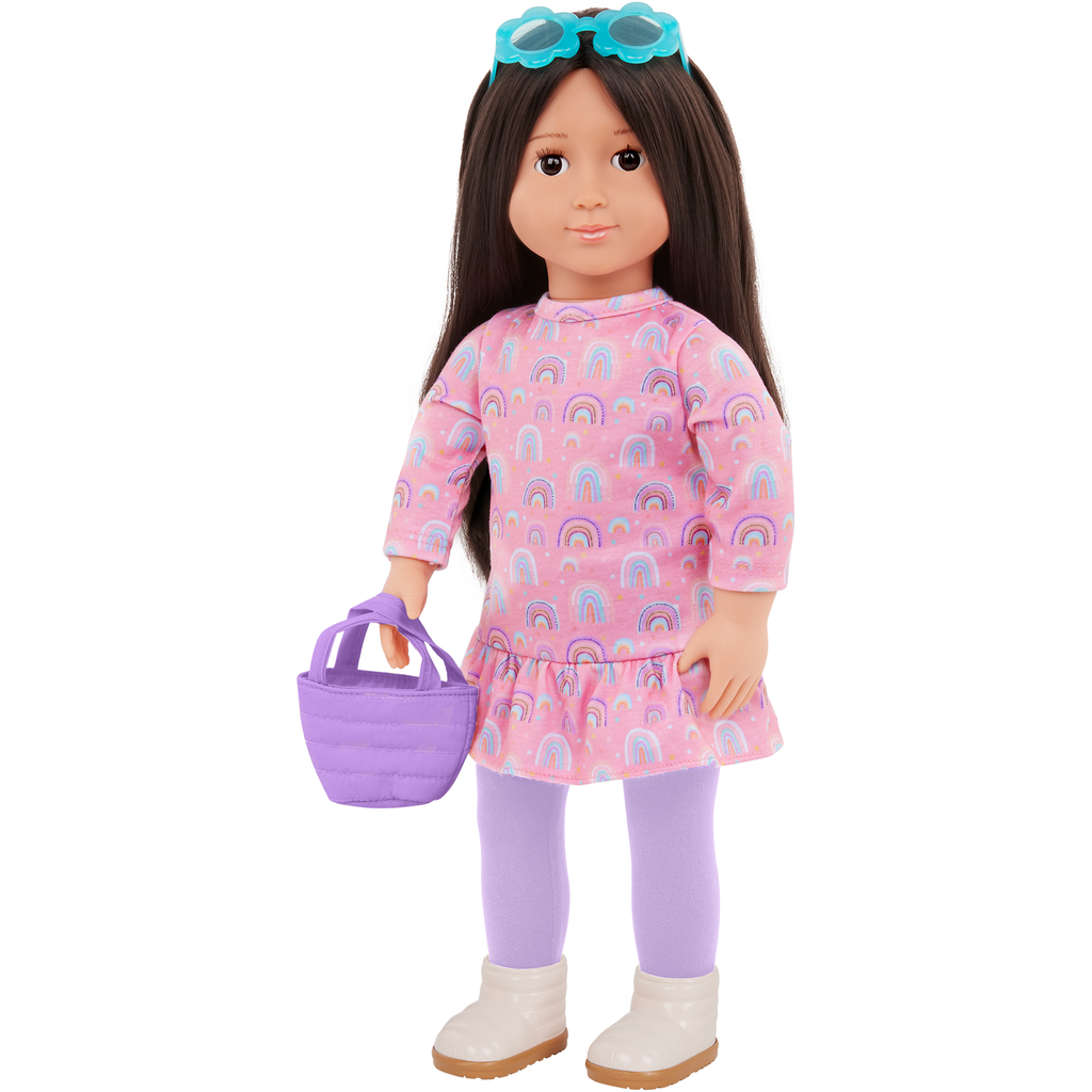Our Generation 18" Doll Outfit Bright as a Rainbow